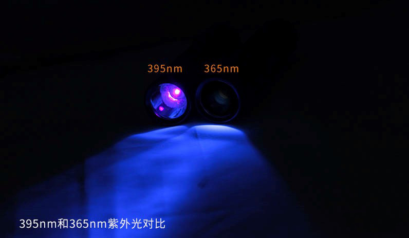 使用紫外線手電筒為何要防止照射聚合物材料？